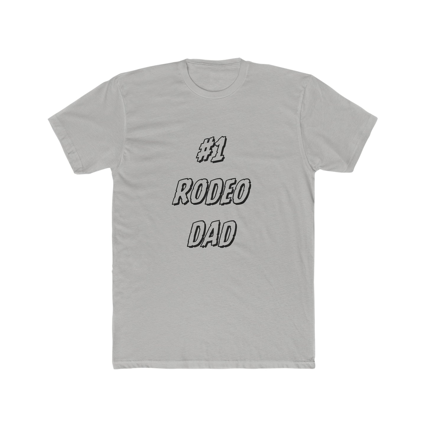 Rodeo Dad Men's Cotton Crew Tee