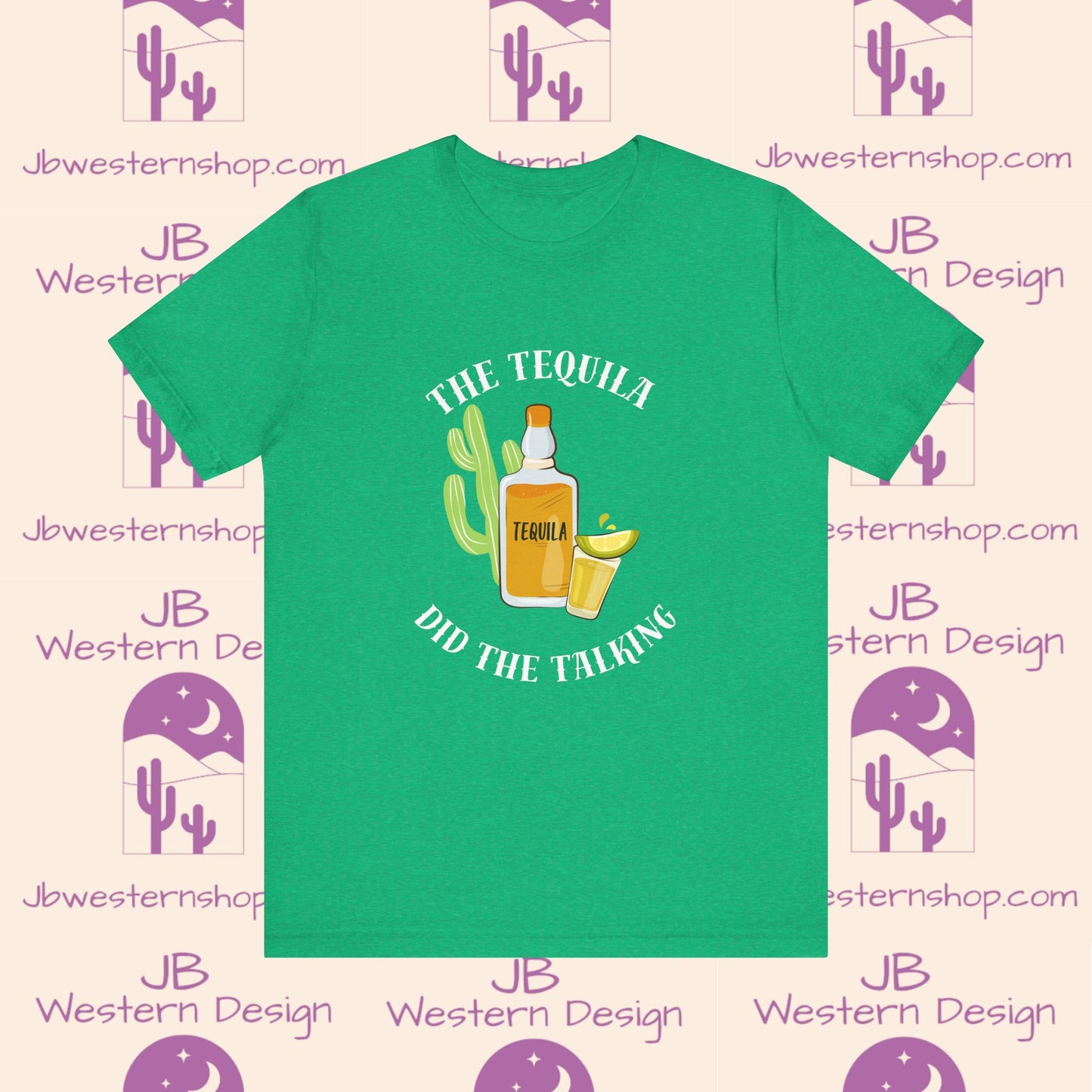 The Tequila Did The Talking Unisex Jersey Short Sleeve Tee