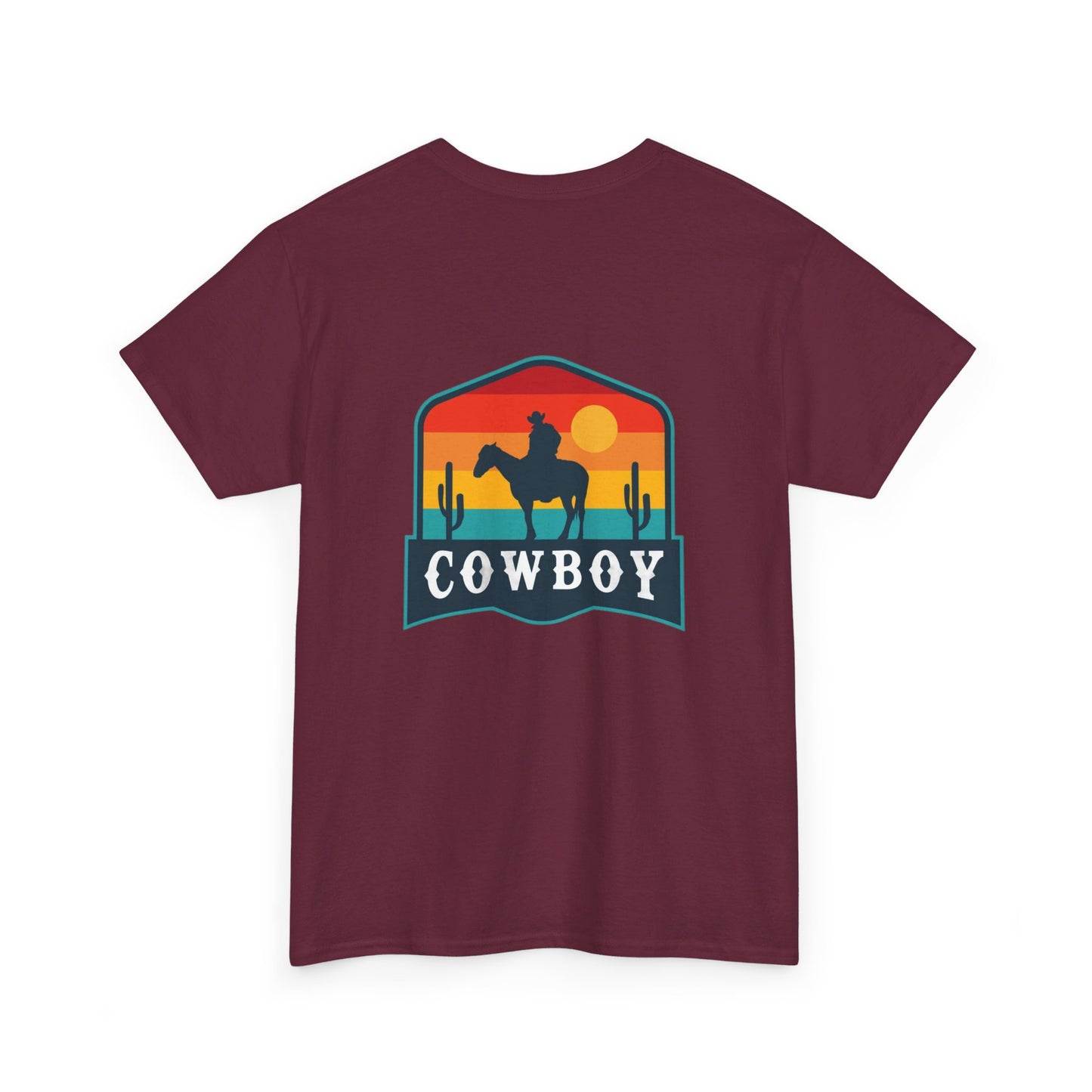 Cowboy Unisex Heavy Cotton Tee