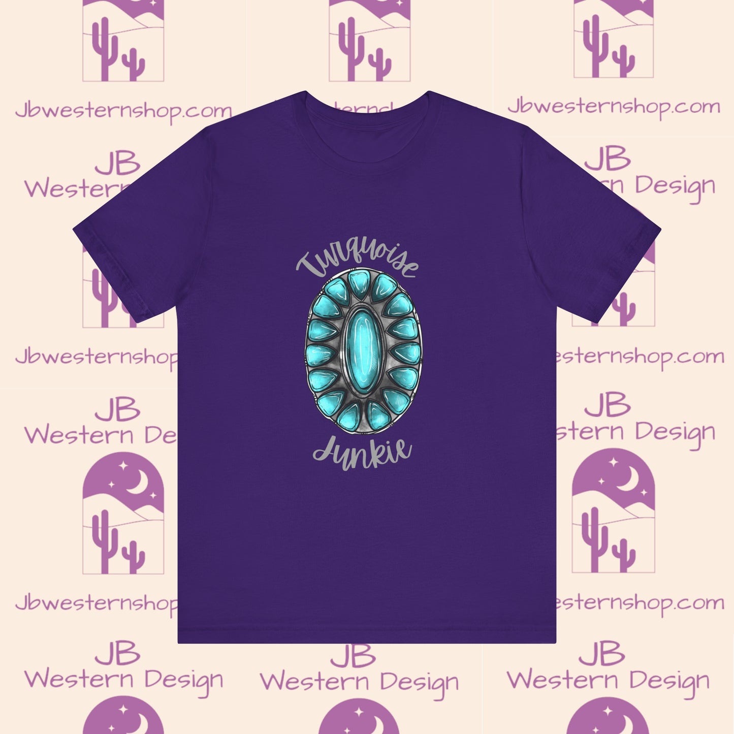 Turquoise Junkie Unisex Jersey Short Sleeve Tee