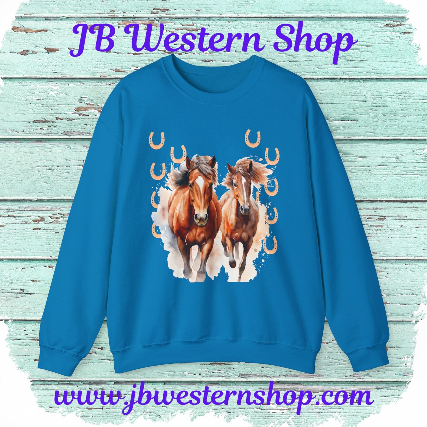 Running Horses Sweatshirt