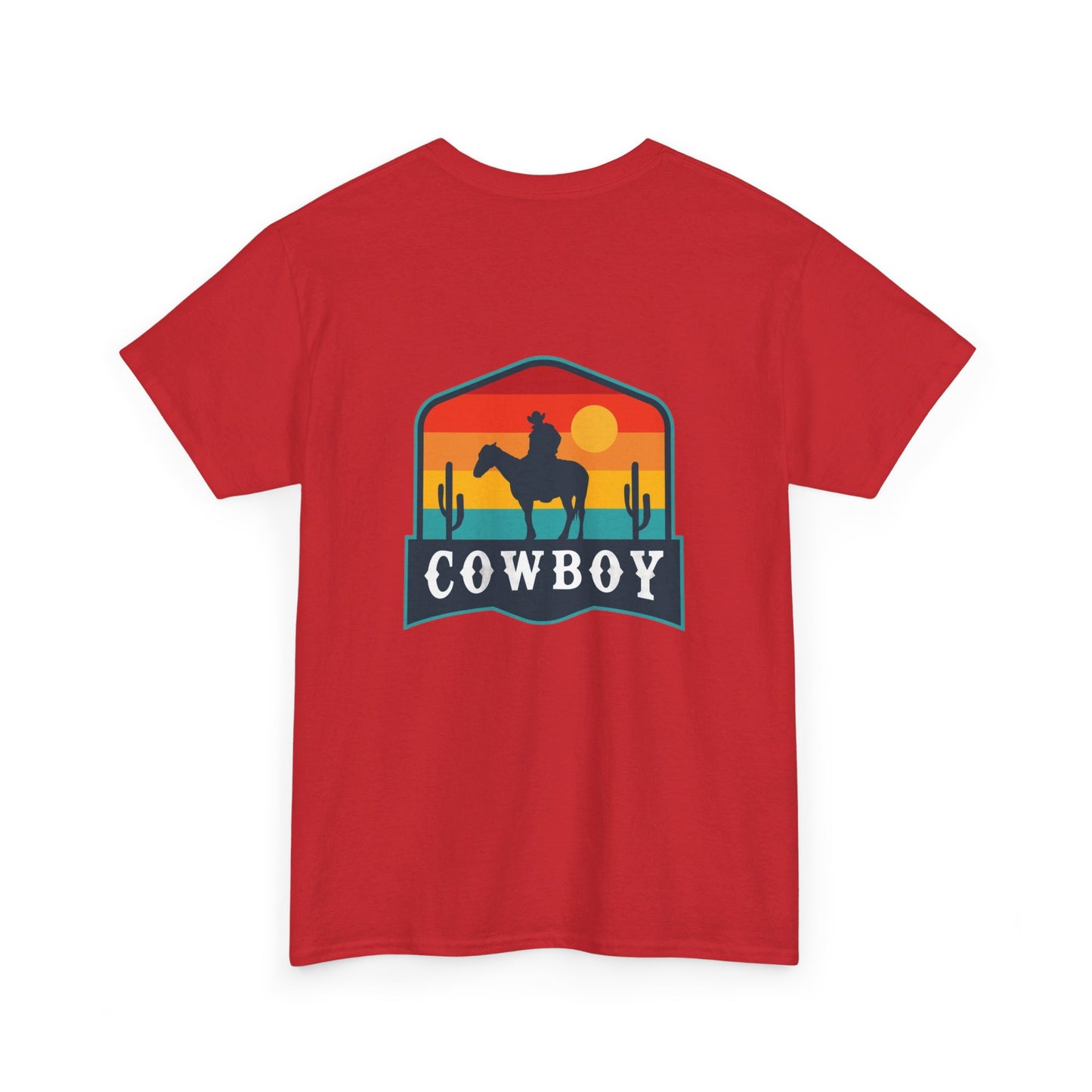 Cowboy Unisex Heavy Cotton Tee