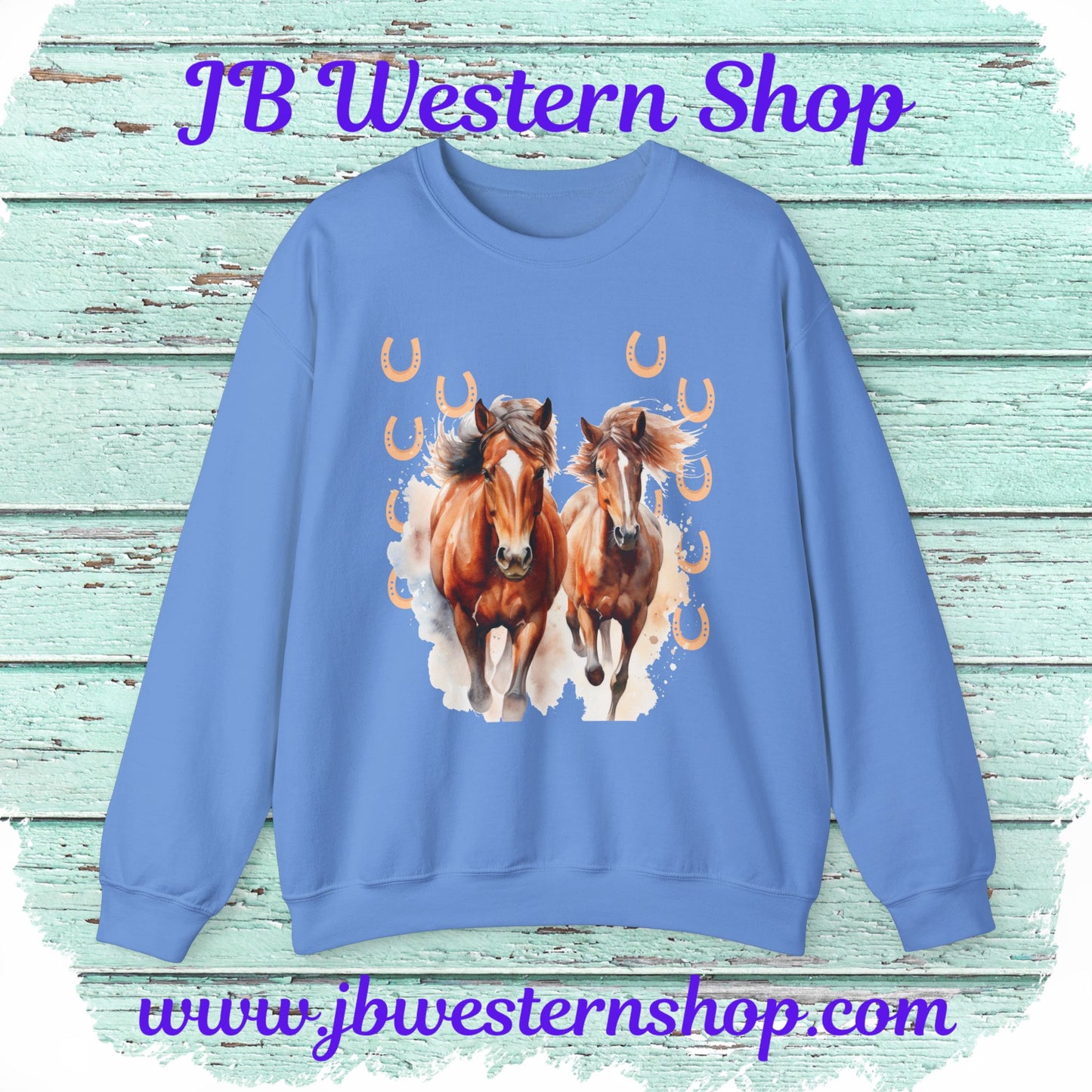 Running Horses Sweatshirt