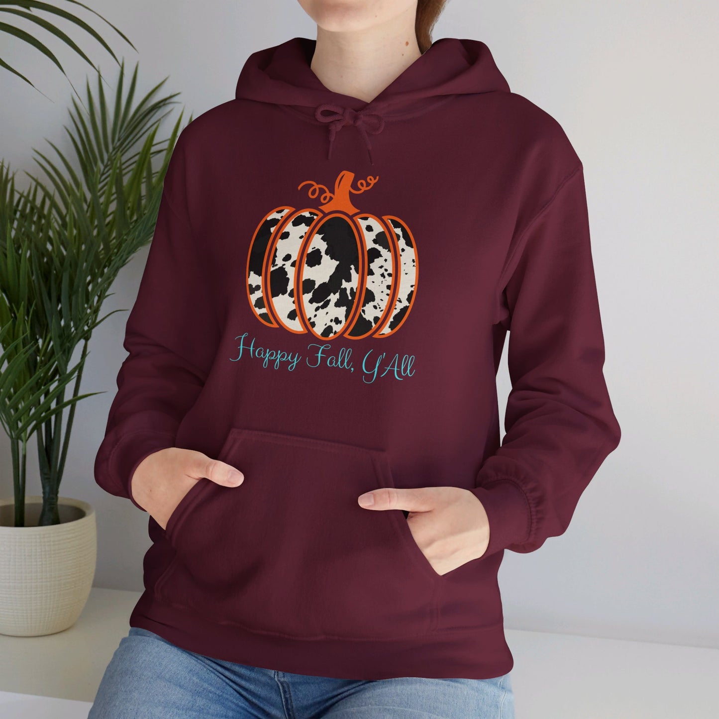 Happy Fall Y'all Hooded Sweatshirt