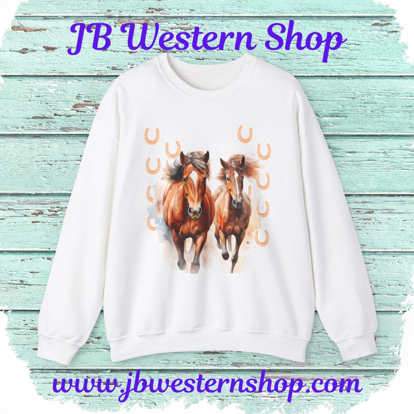 Running Horses Sweatshirt