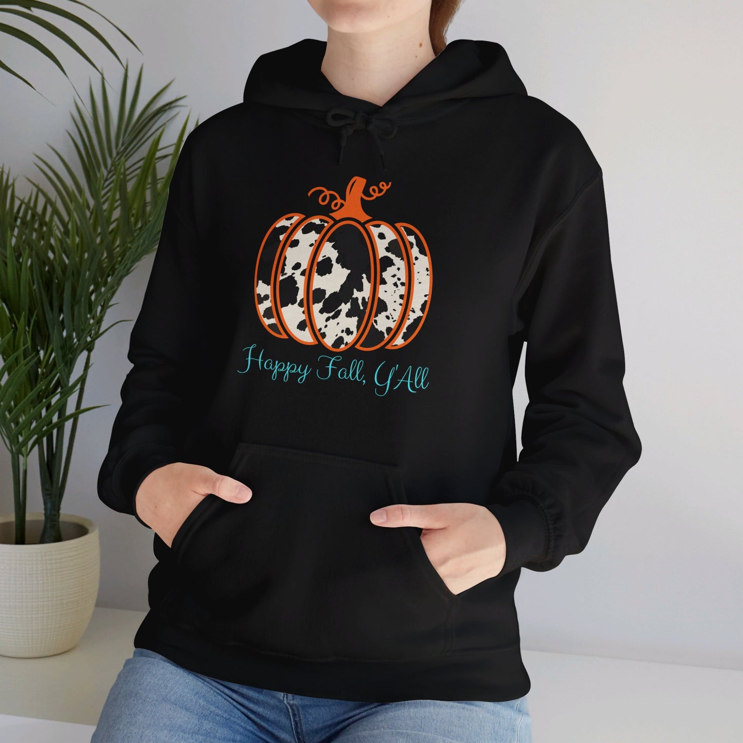 Happy Fall Y'all Hooded Sweatshirt