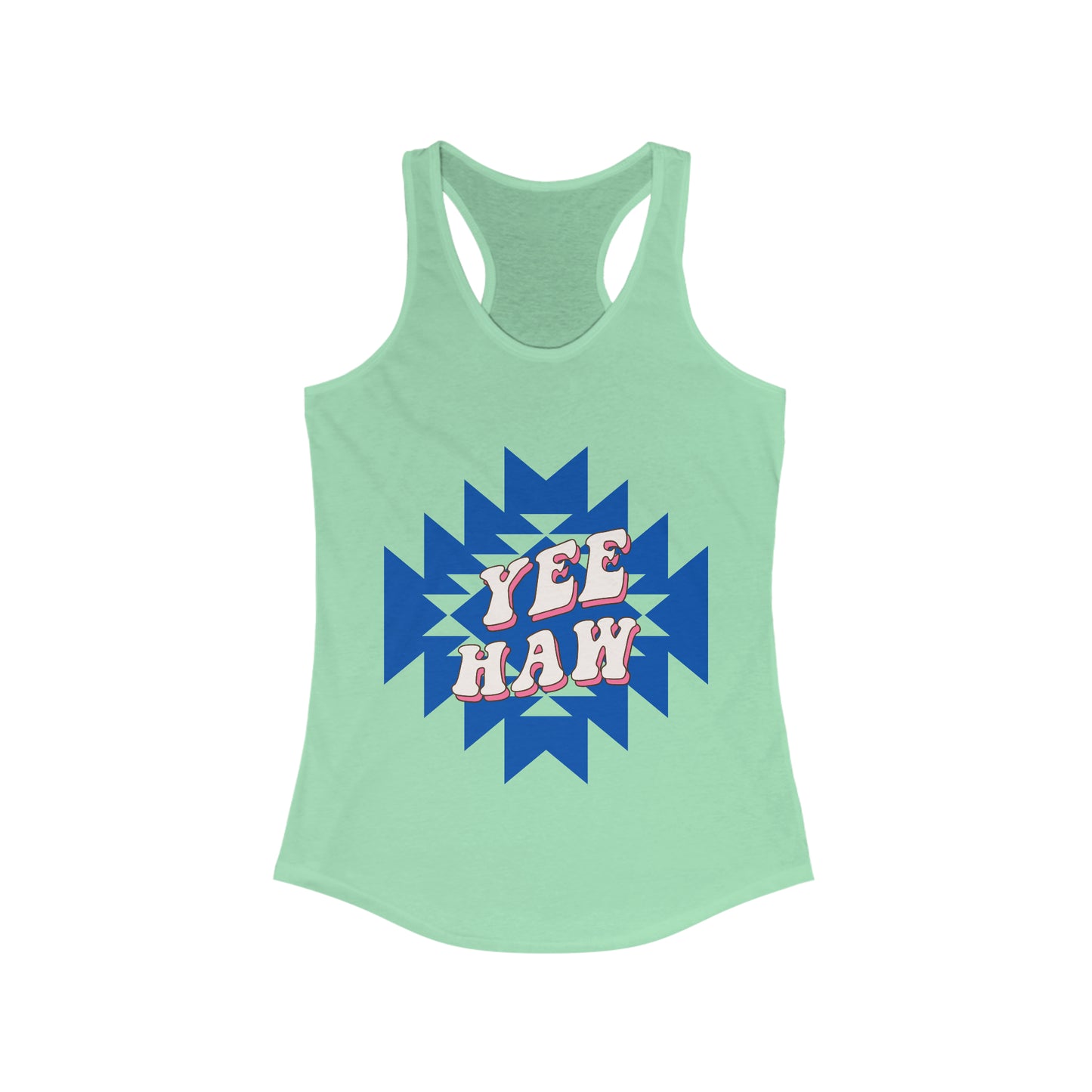 Yee Haw Women's Ideal Racerback Tank