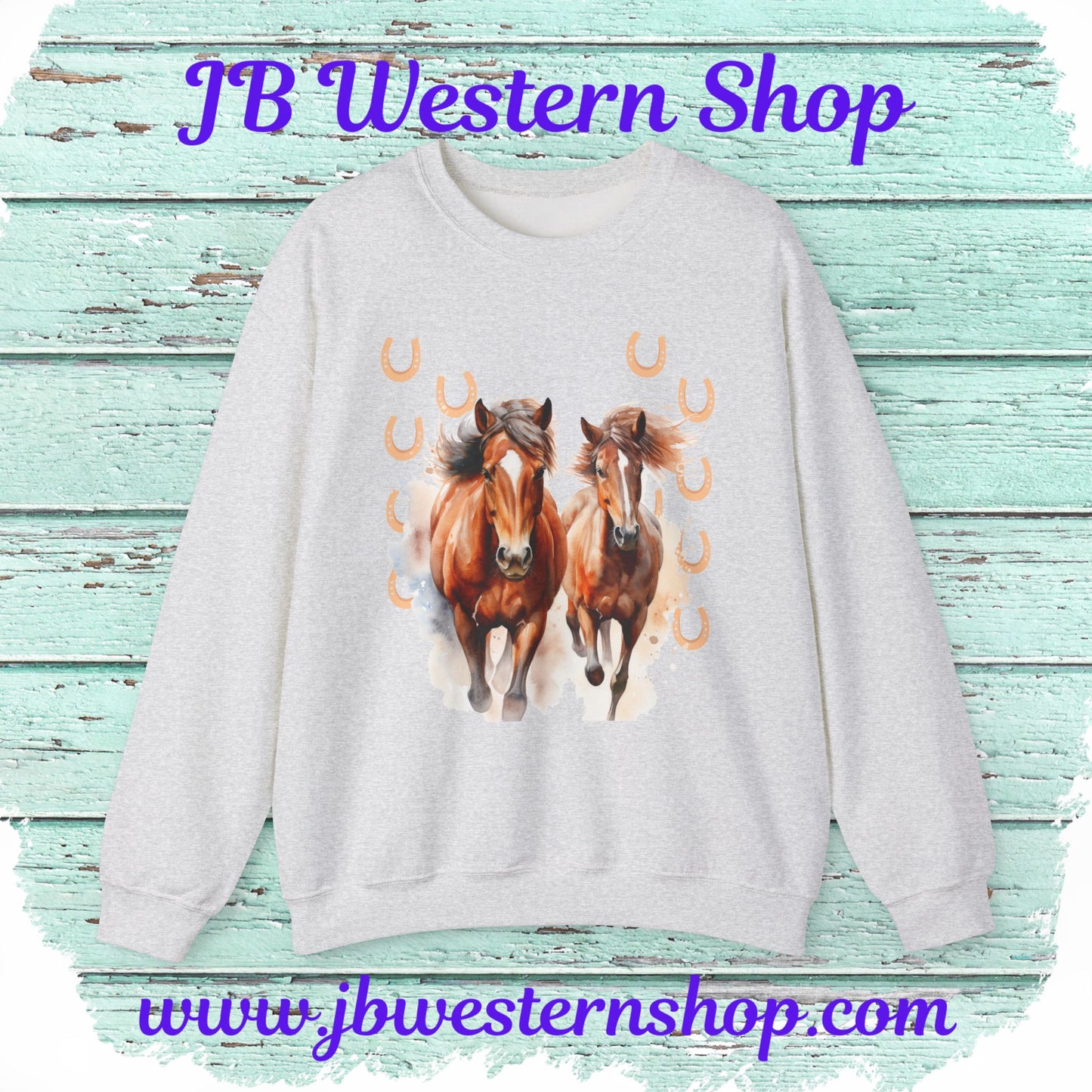 Running Horses Sweatshirt