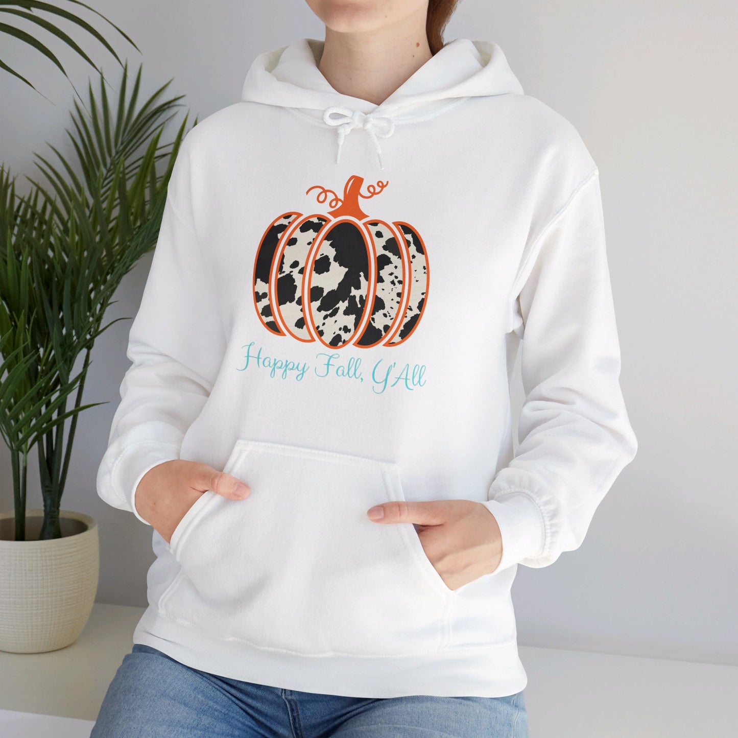 Happy Fall Y'all Hooded Sweatshirt