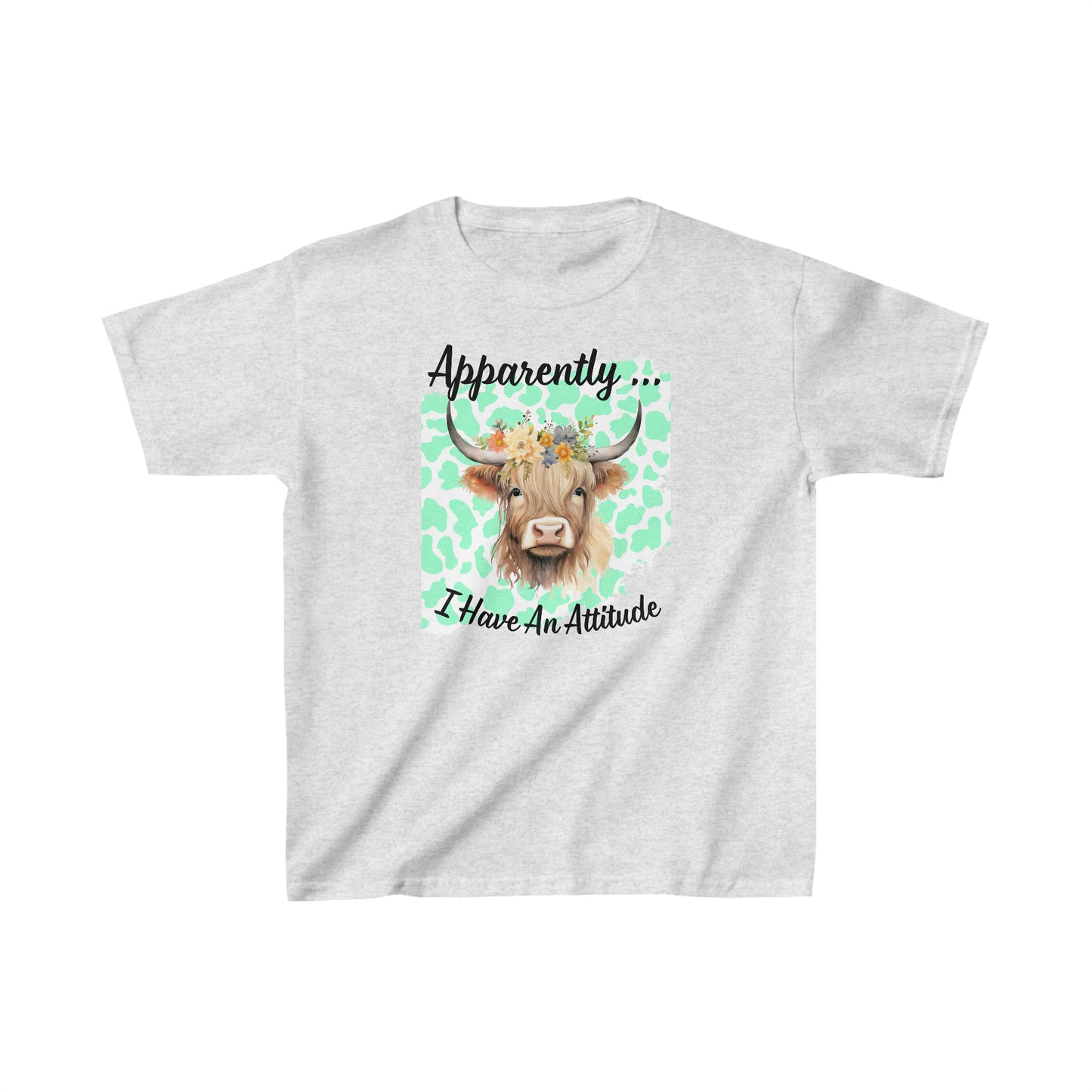 Attitude cow Kids Heavy Cotton™ Tee