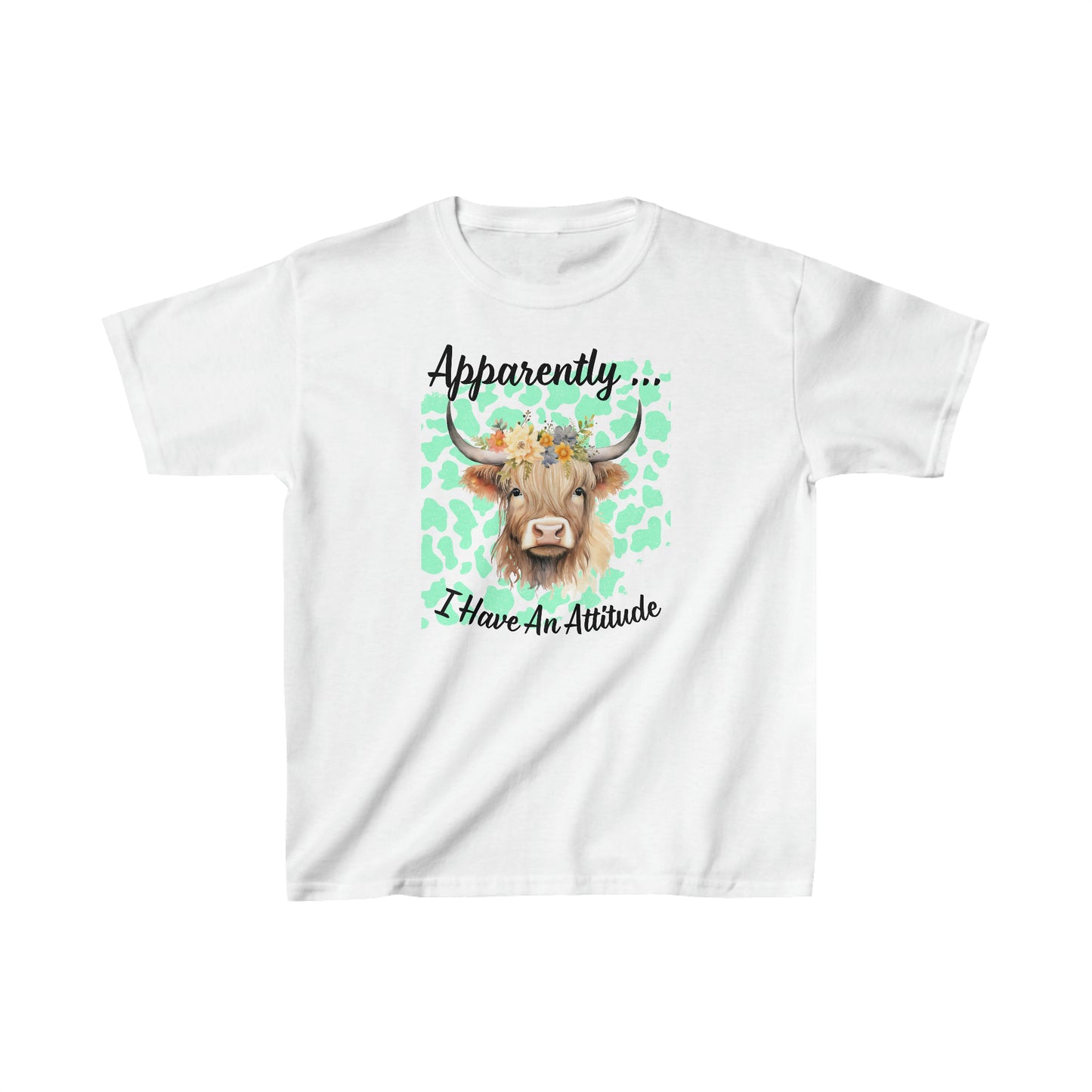 Attitude cow Kids Heavy Cotton™ Tee