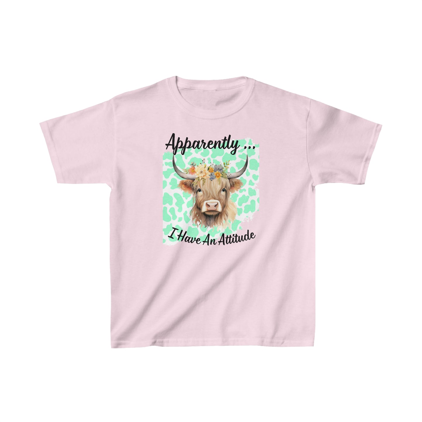 Attitude cow Kids Heavy Cotton™ Tee