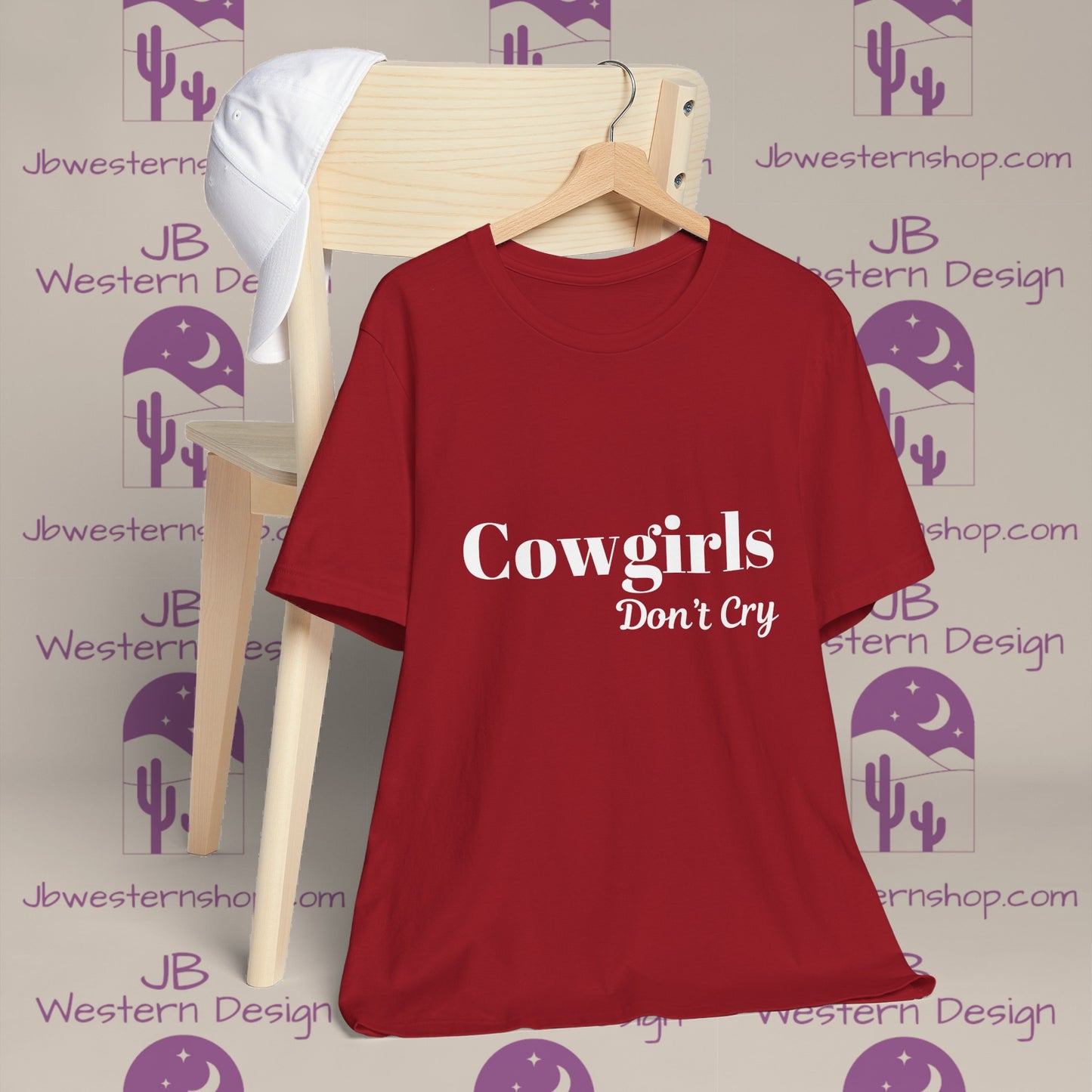 Cowgirls Don't Cry  Short Sleeve Tee