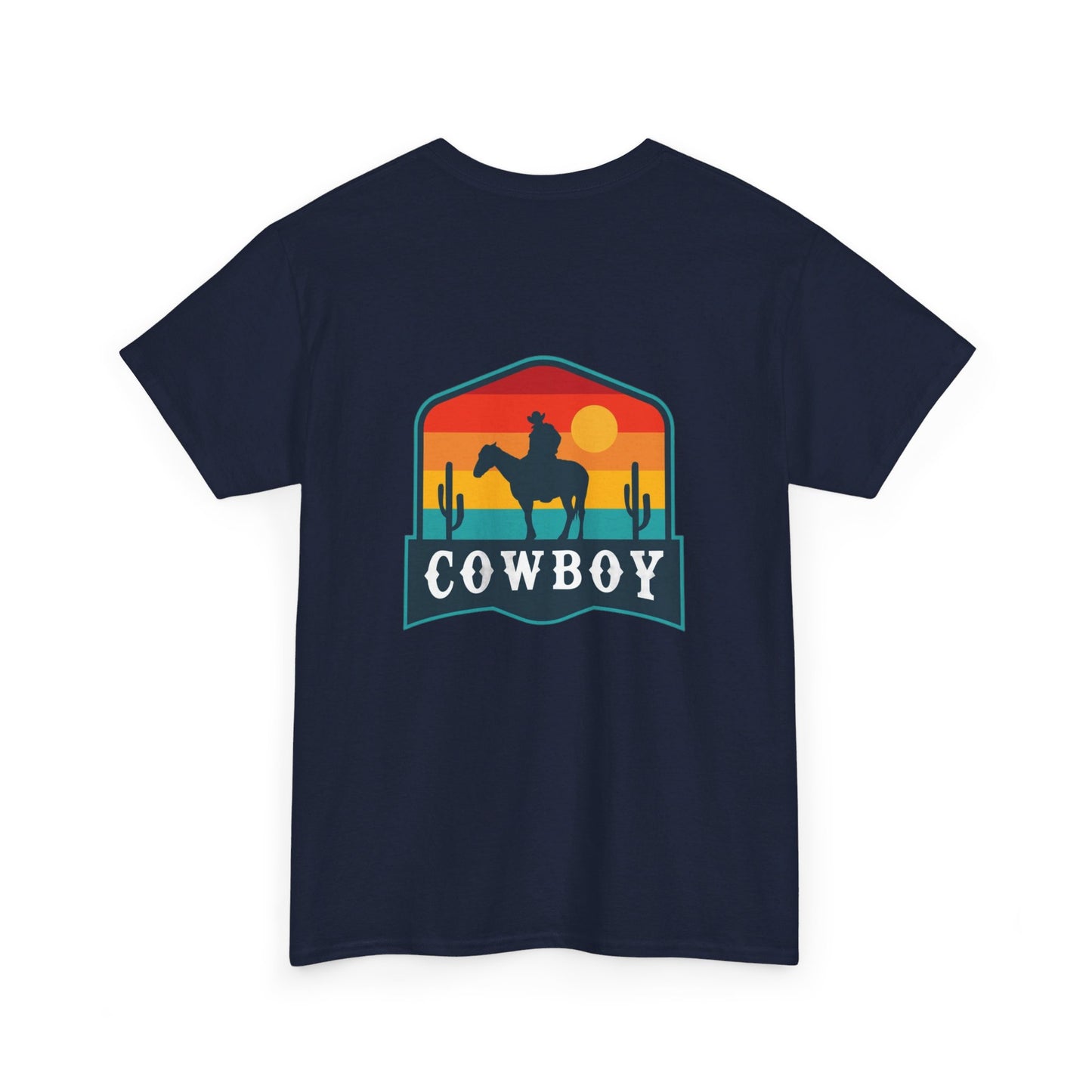 Cowboy Unisex Heavy Cotton Tee