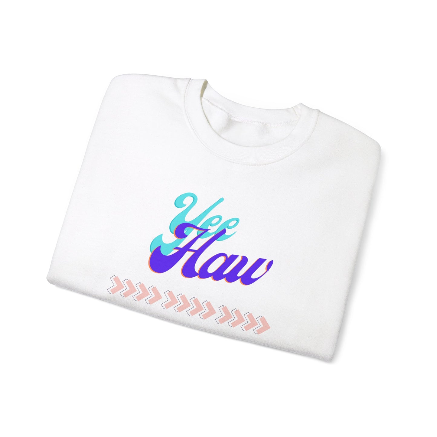 Yee Haw Hell Naw Unisex Heavy Blend™ Crewneck Sweatshirt