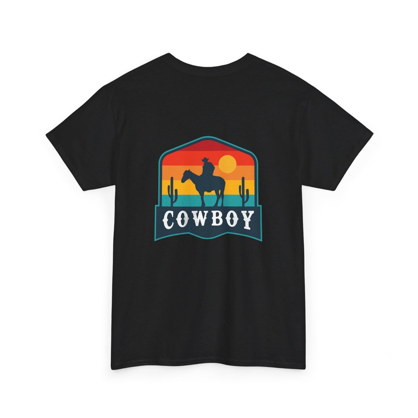 Cowboy Unisex Heavy Cotton Tee