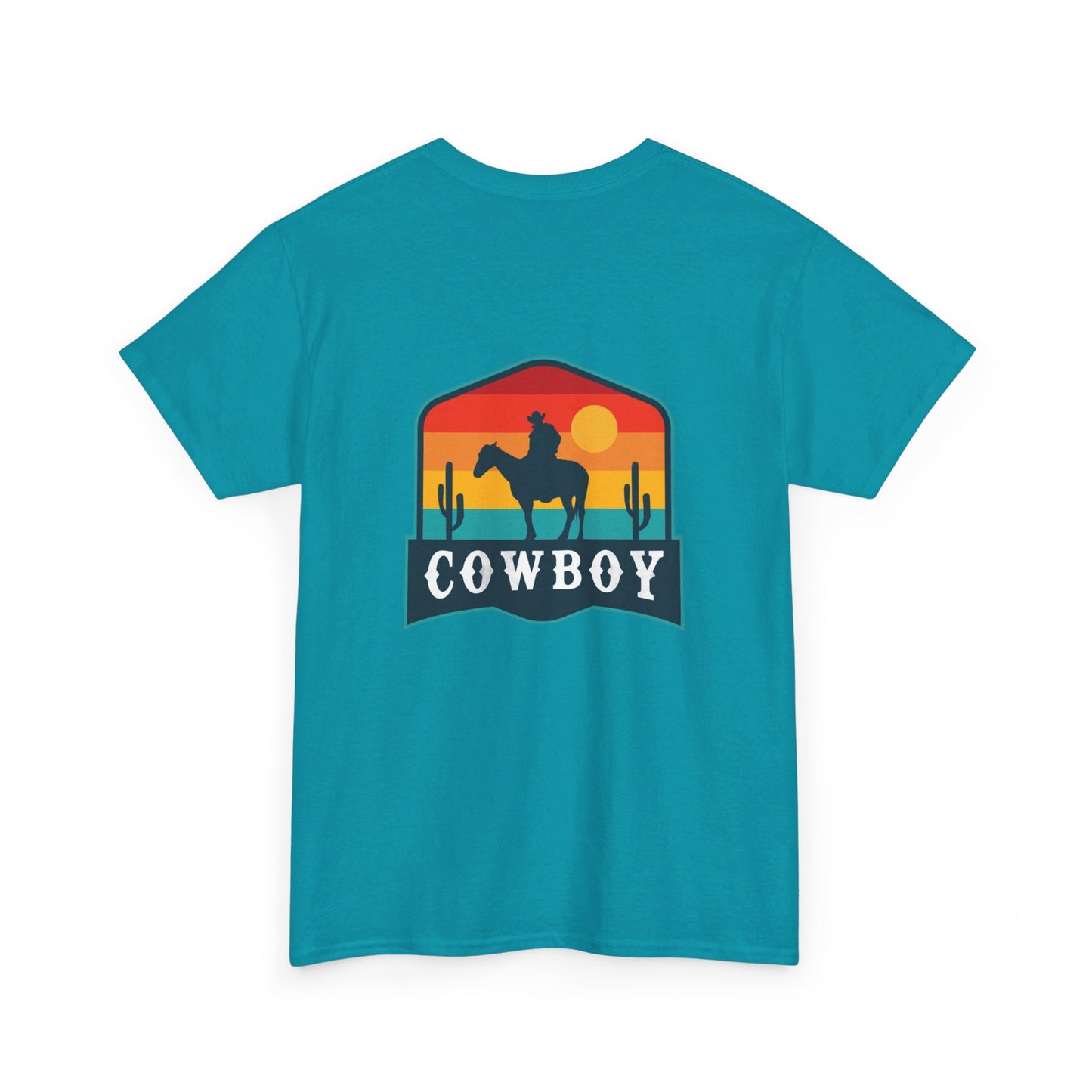 Cowboy Unisex Heavy Cotton Tee