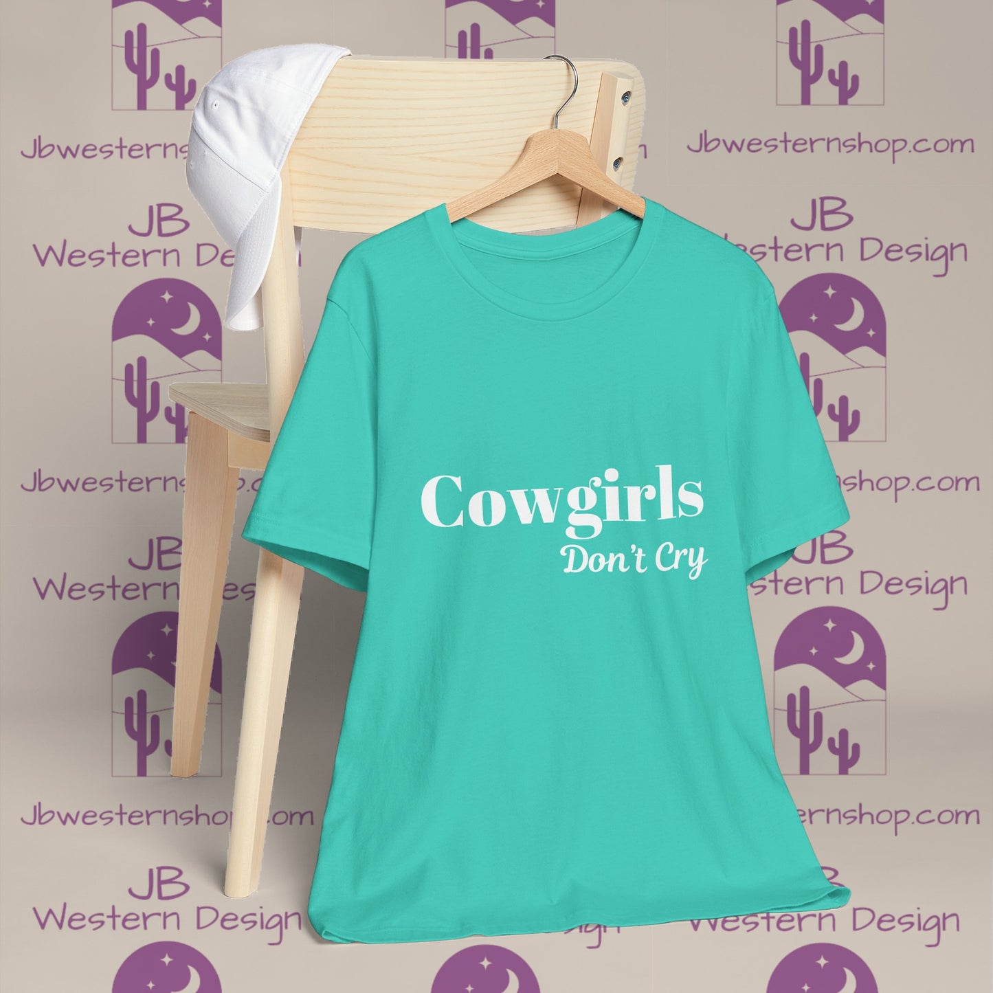 Cowgirls Don't Cry  Short Sleeve Tee