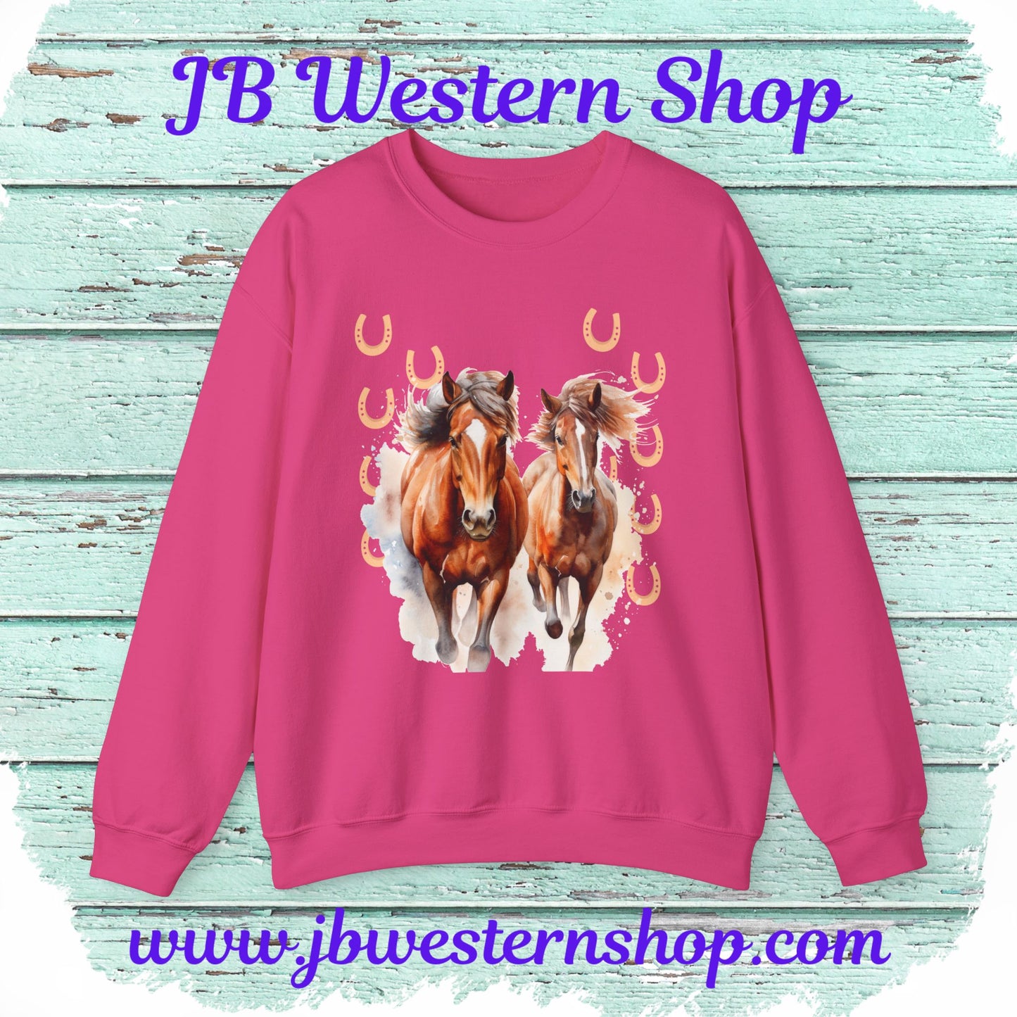 Running Horses Sweatshirt