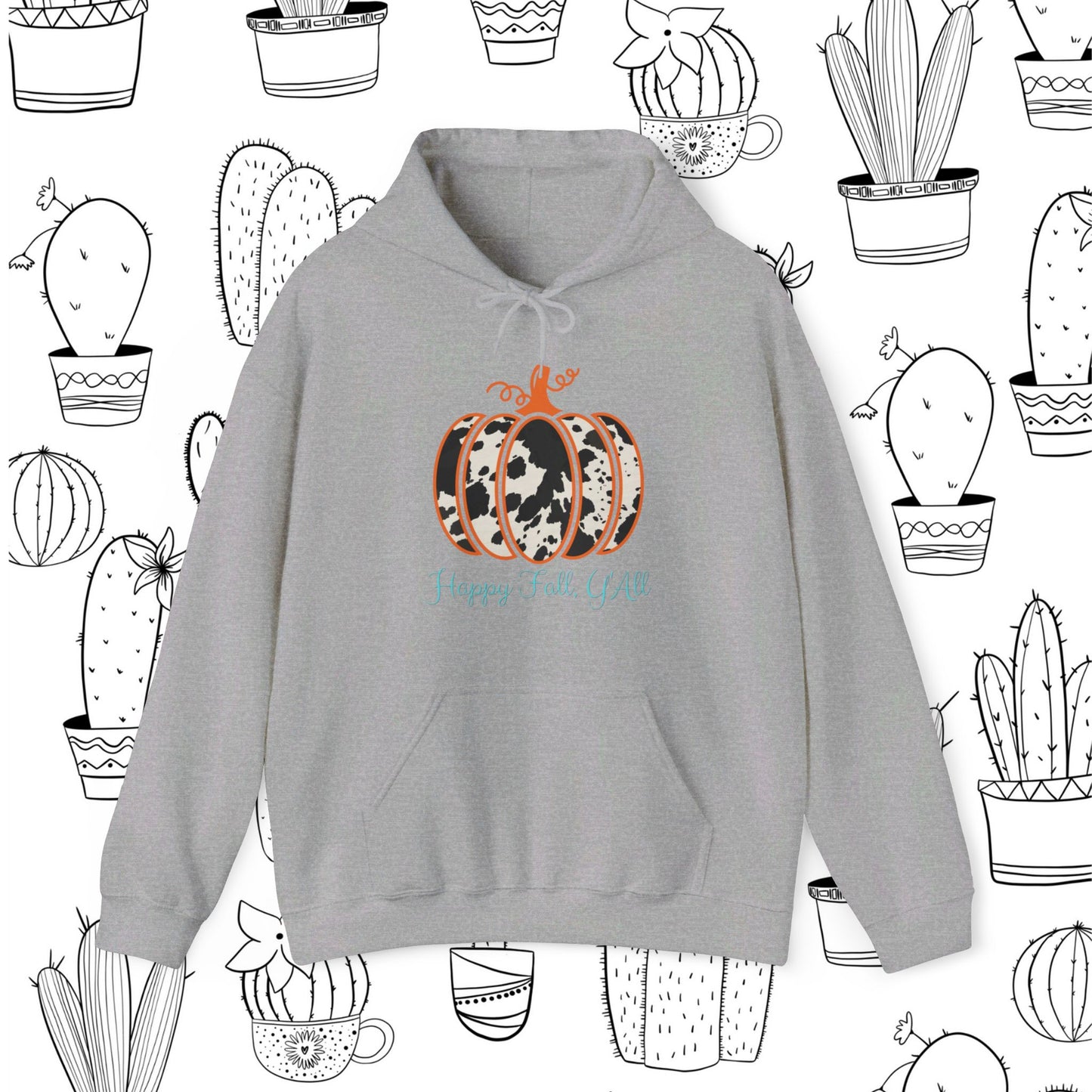 Happy Fall Y'all Hooded Sweatshirt