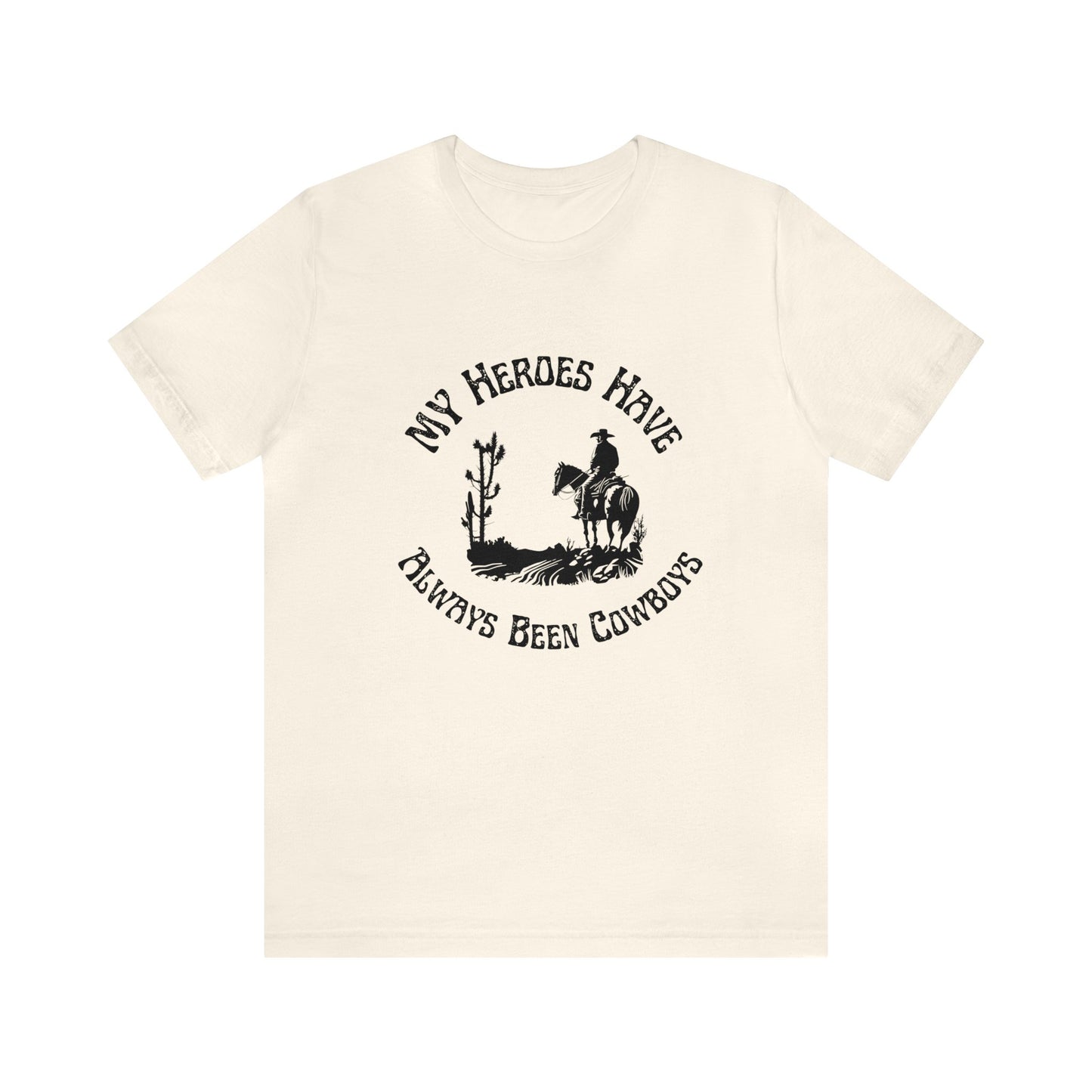 My Heroes Have Unisex Jersey Short Sleeve Tee