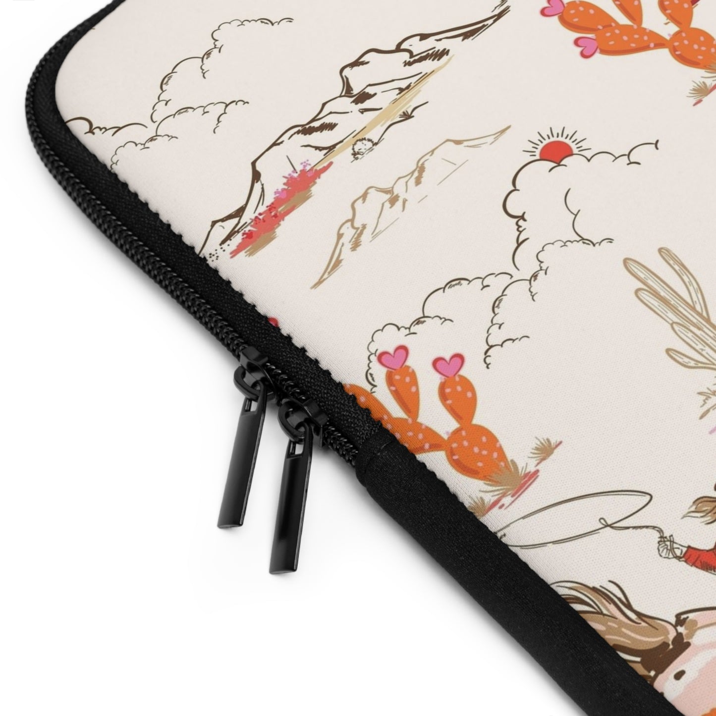 Cowgirl Print Laptop Sleeve