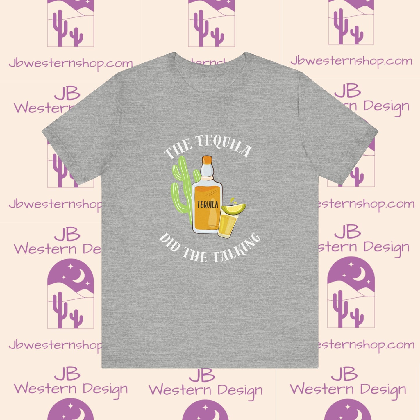 The Tequila Did The Talking Unisex Jersey Short Sleeve Tee