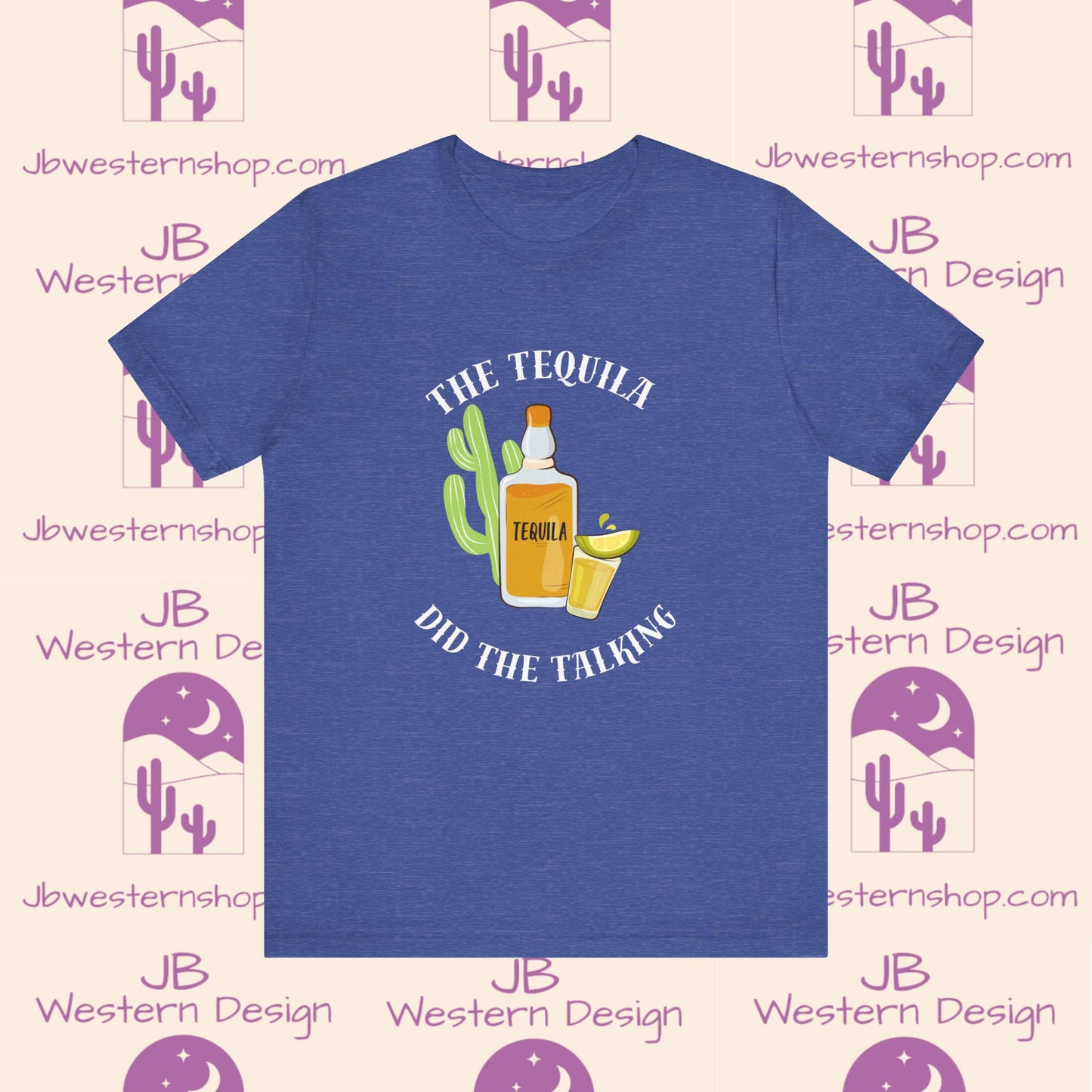 The Tequila Did The Talking Unisex Jersey Short Sleeve Tee