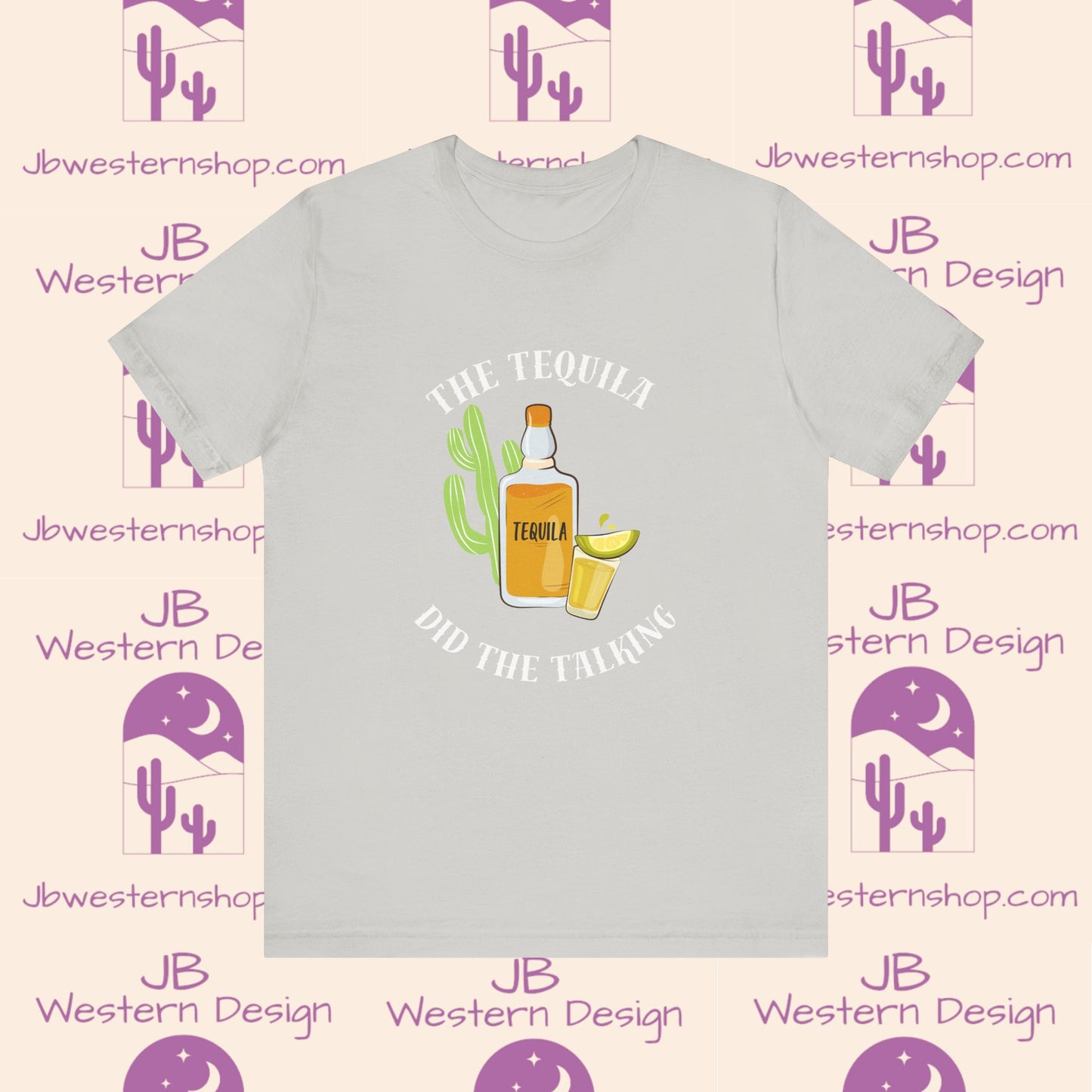 The Tequila Did The Talking Unisex Jersey Short Sleeve Tee