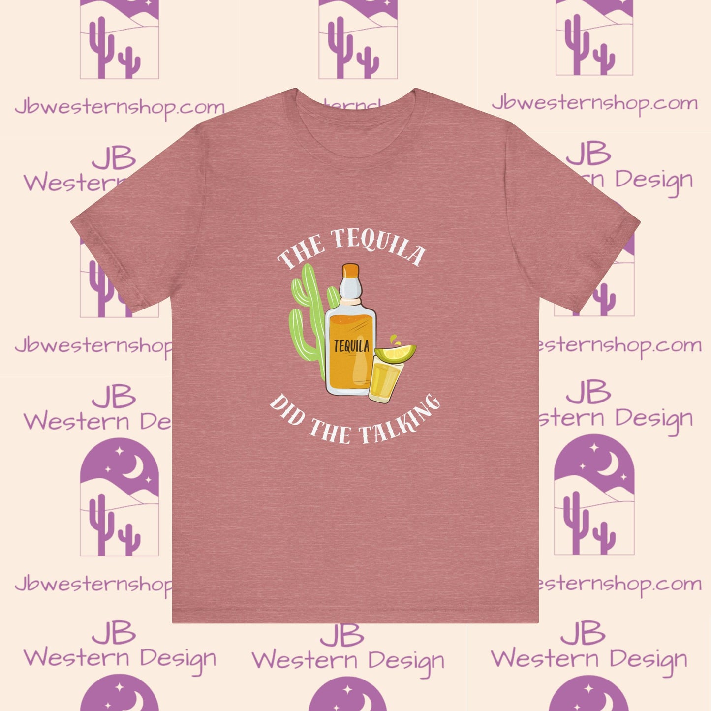 The Tequila Did The Talking Unisex Jersey Short Sleeve Tee