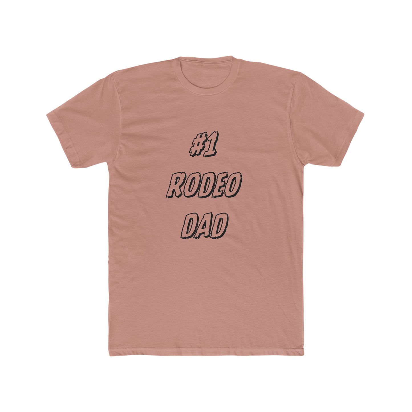 Rodeo Dad Men's Cotton Crew Tee