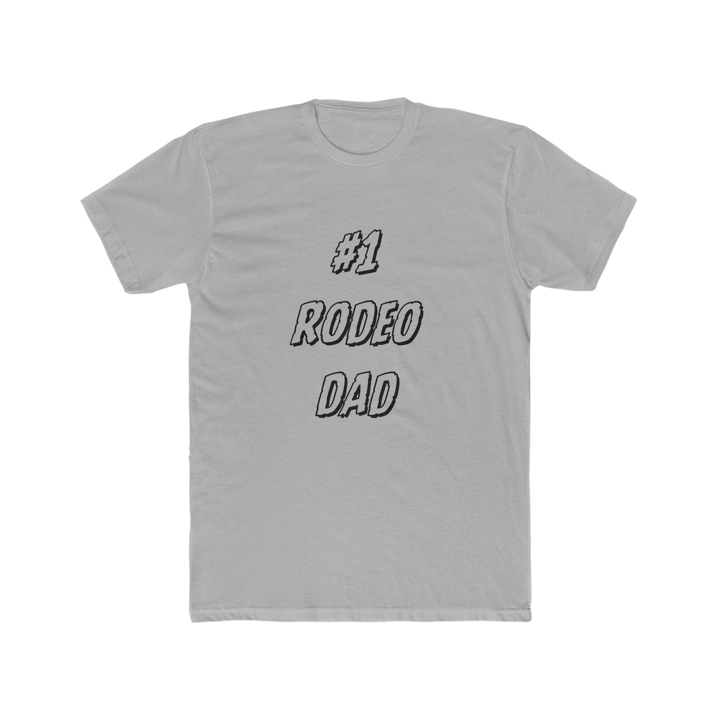 Rodeo Dad Men's Cotton Crew Tee